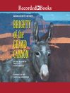 Cover image for Brighty of the Grand Canyon